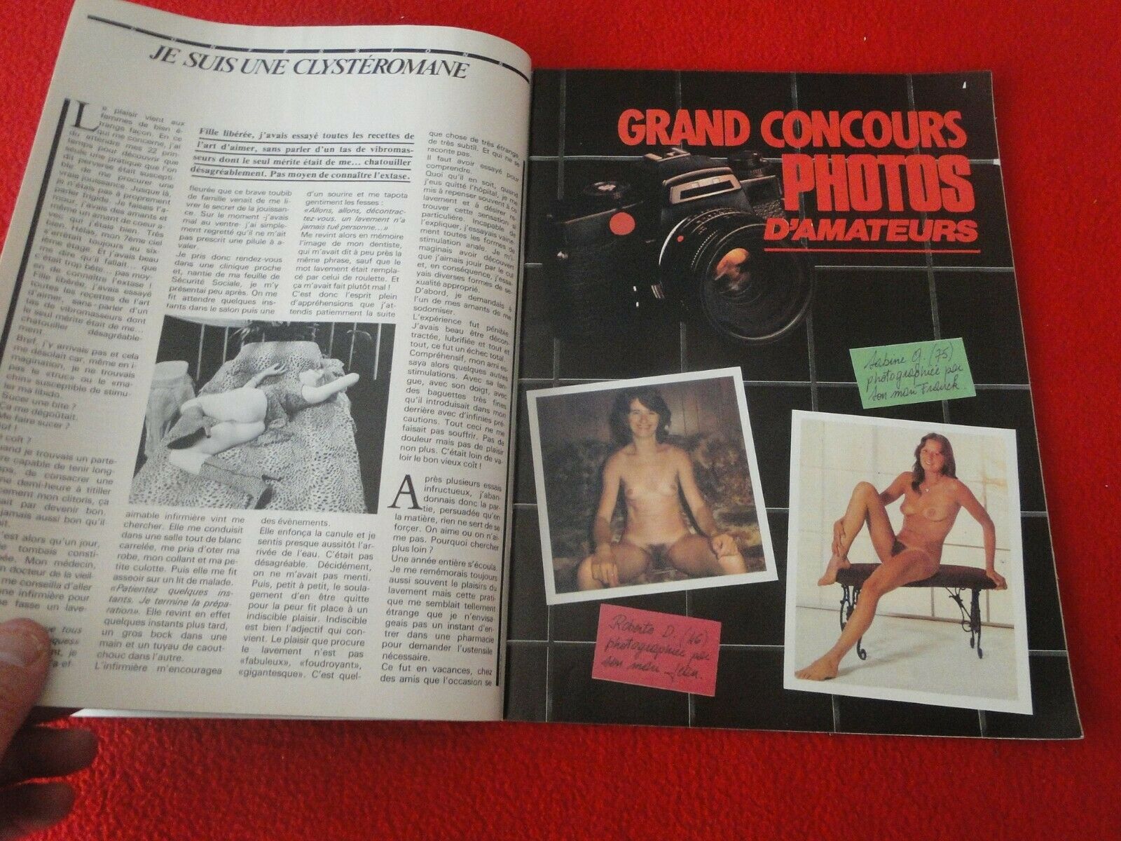 Vintage Erotic Sexy Adult XXX Porn French Magazine Absous 40A – Ephemera  Galore