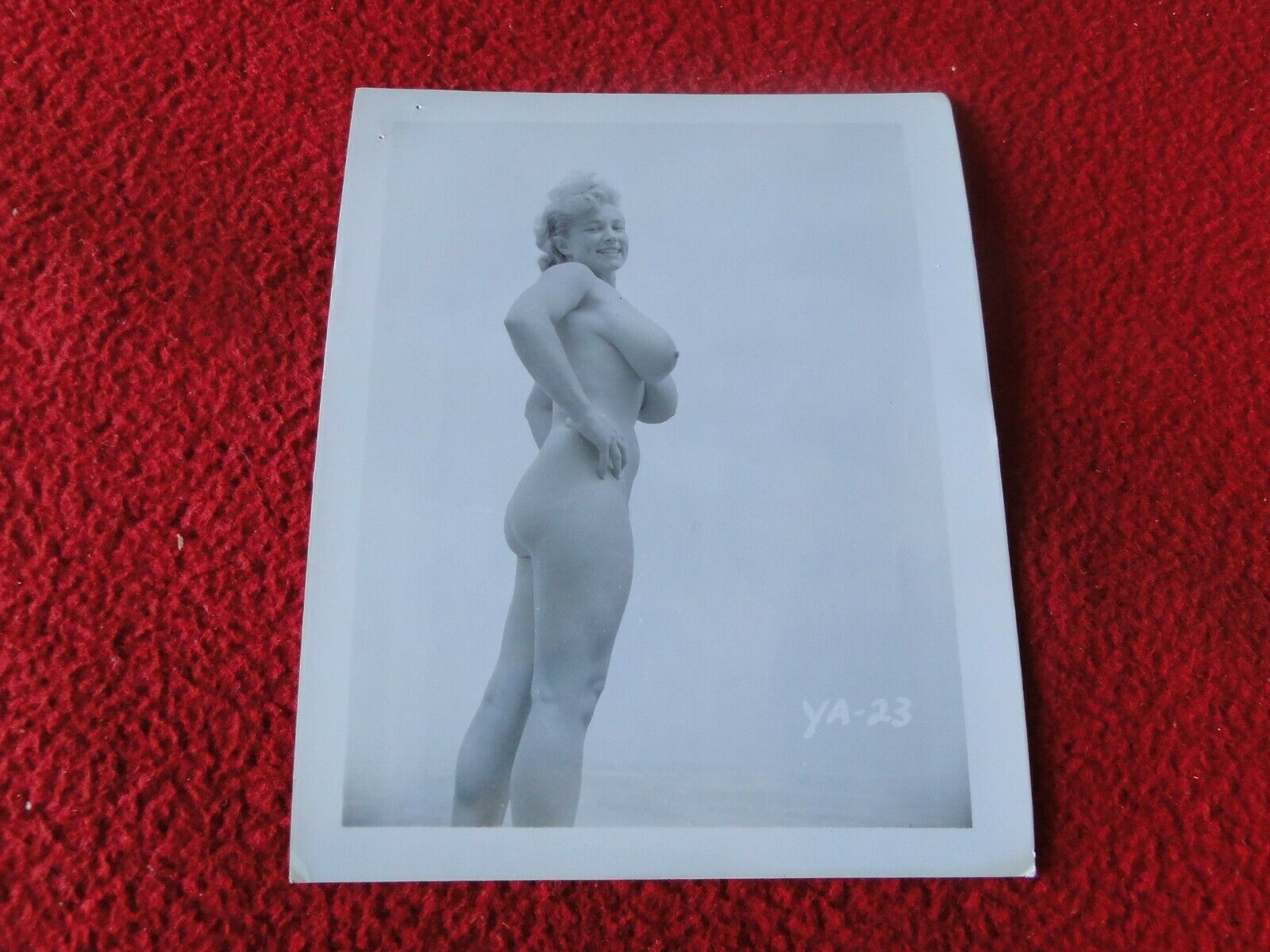 Vintage Nude Erotic Pinup Silver Gelatin Photo Virginia Bell A76B –  Ephemera Galore