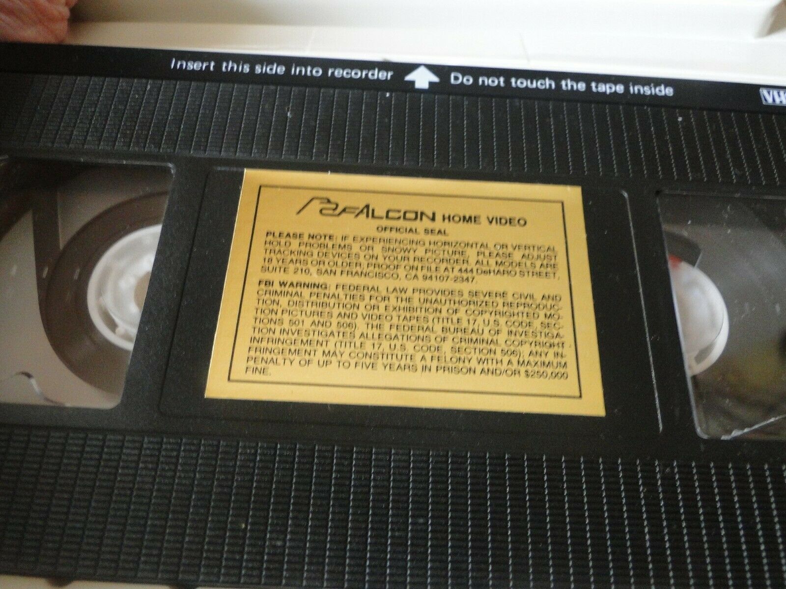 Vintage Adult Erotic Gay Interest VHS Tape Falcon The Abduction 26 –  Ephemera Galore