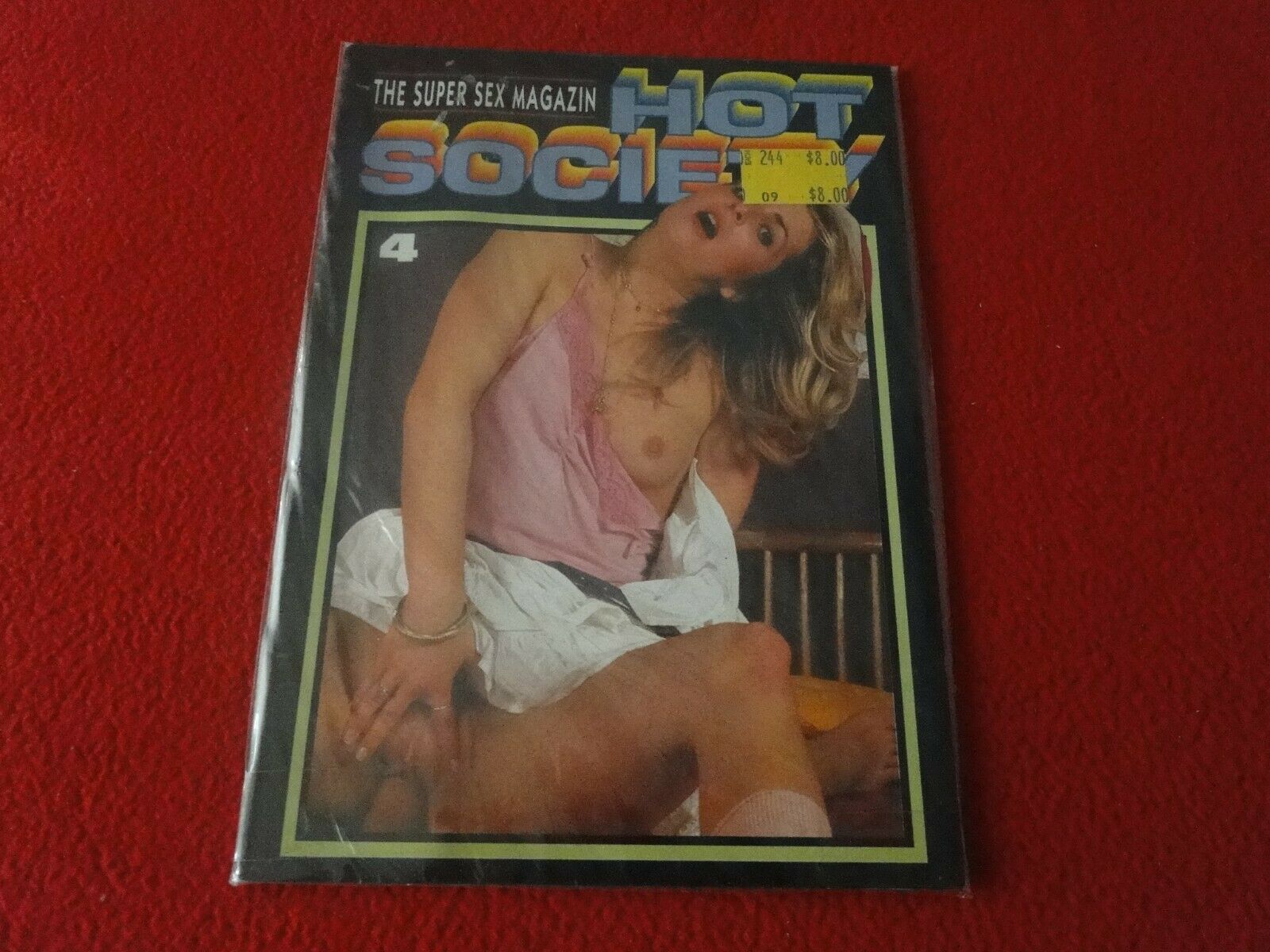 Vintage Nude Erotic Sexy Adult Magazine Danish NOS Hot Society Still S –  Ephemera Galore