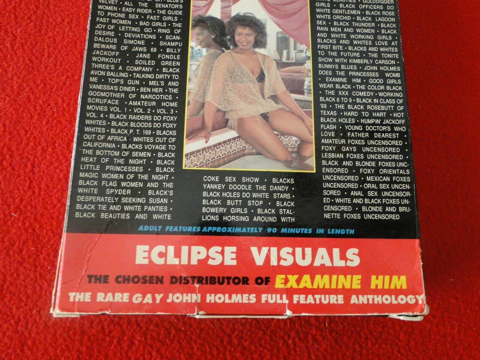 Vintage Adult XXX VHS Porn Tape Video 18 Y.O.+ Chocolate & Cream Facto –  Ephemera Galore