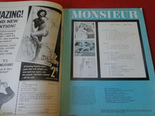 Load image into Gallery viewer, Vintage Nude Erotic Sexy Adult Magazine Monsieur May 1964                     EB
