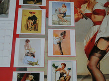 Load image into Gallery viewer, Vintage Large Semi-Nude Pinup Wall Calendar Classic Pinups 2002 12 x 12 SEALED B
