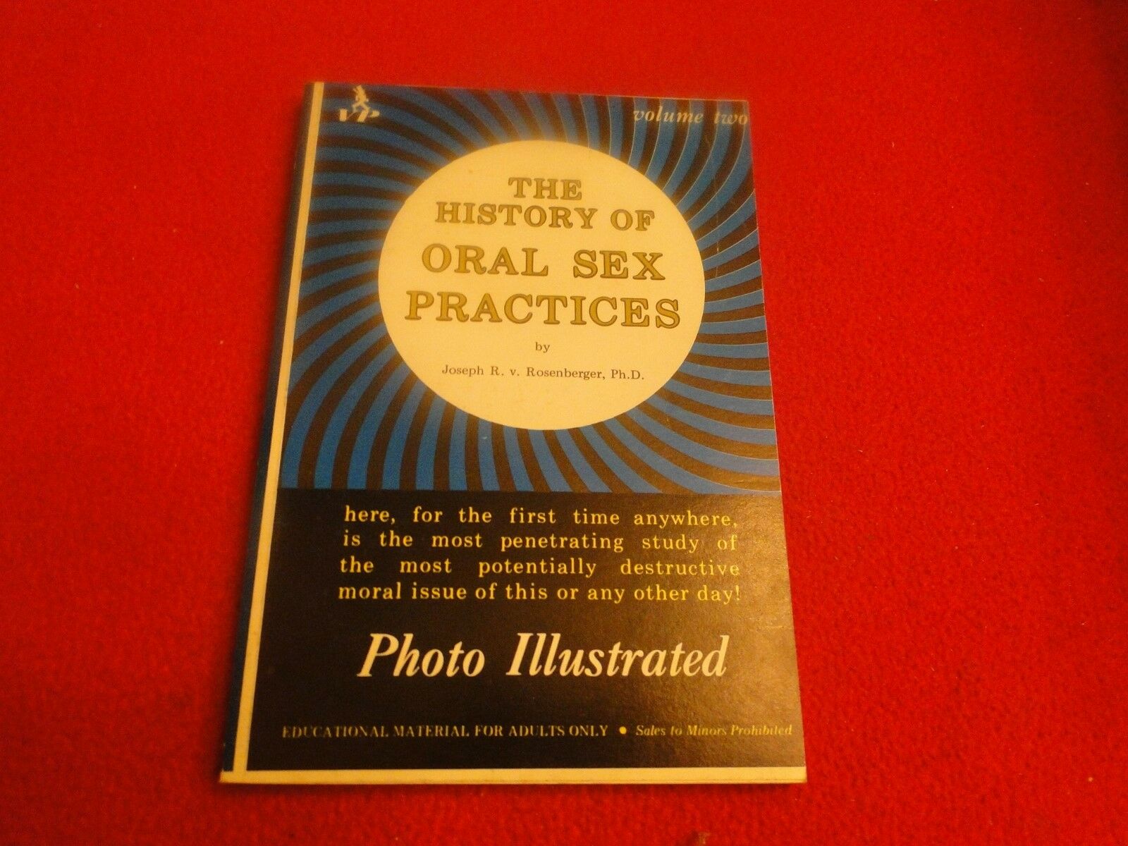 Vintage Sexy Erotic Adult Paperback Book The History Of Oral Sex Pract –  Ephemera Galore