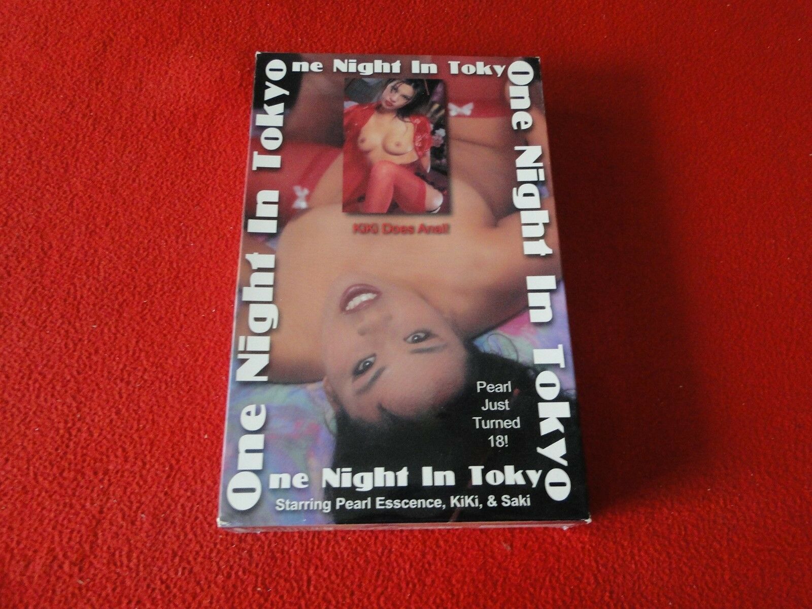 Vintage Adult XXX Porn Video VHS Tape One Night In Tokyo Pearl Esscenc –  Ephemera Galore