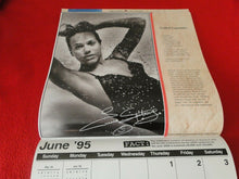 Load image into Gallery viewer, Vintage Semi-Nude Pinup Wall Calendar 1995 Supermodels Dishes 12 x 12          G
