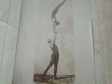 Load image into Gallery viewer, Vintage Original Gay Interest Muscle Men Acrobat Albumen Photograph            3
