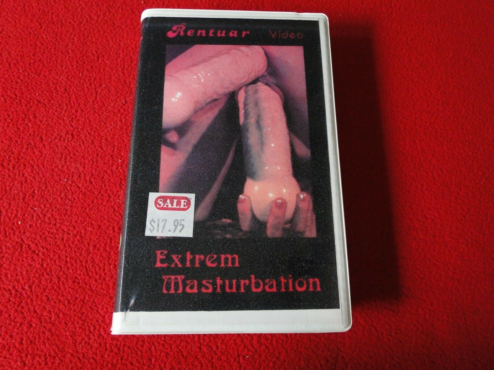 18yo Masturbating - Vintage Adult XXX VHS Porn Tape Video 18 Y.O. + Extreme Masturbation F â€“  Ephemera Galore