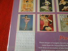 Load image into Gallery viewer, Vintage Semi-Nude Pinup Wall Calendar SEALED 12 x 12 2015 Pin Ups              F
