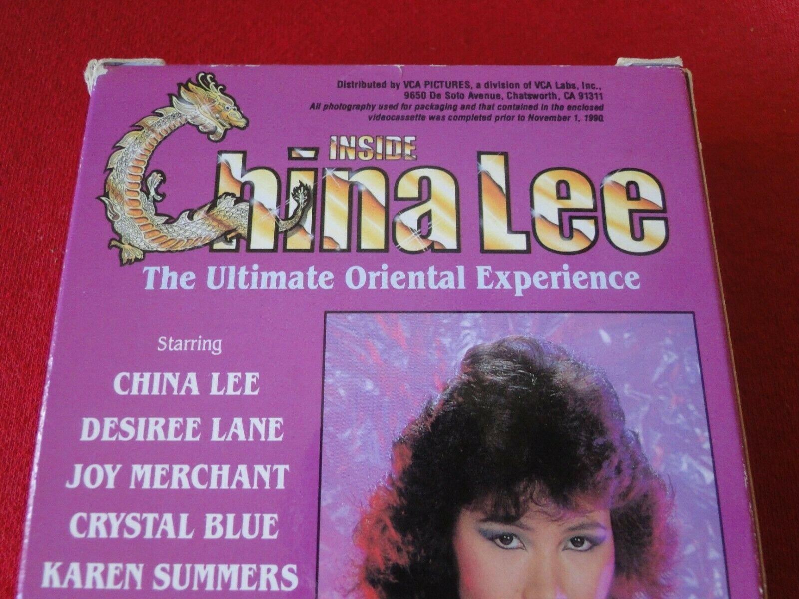 Vintage Adult Erotic XXX Porn VHS Tape Inside China Lee Desiree Lane A –  Ephemera Galore