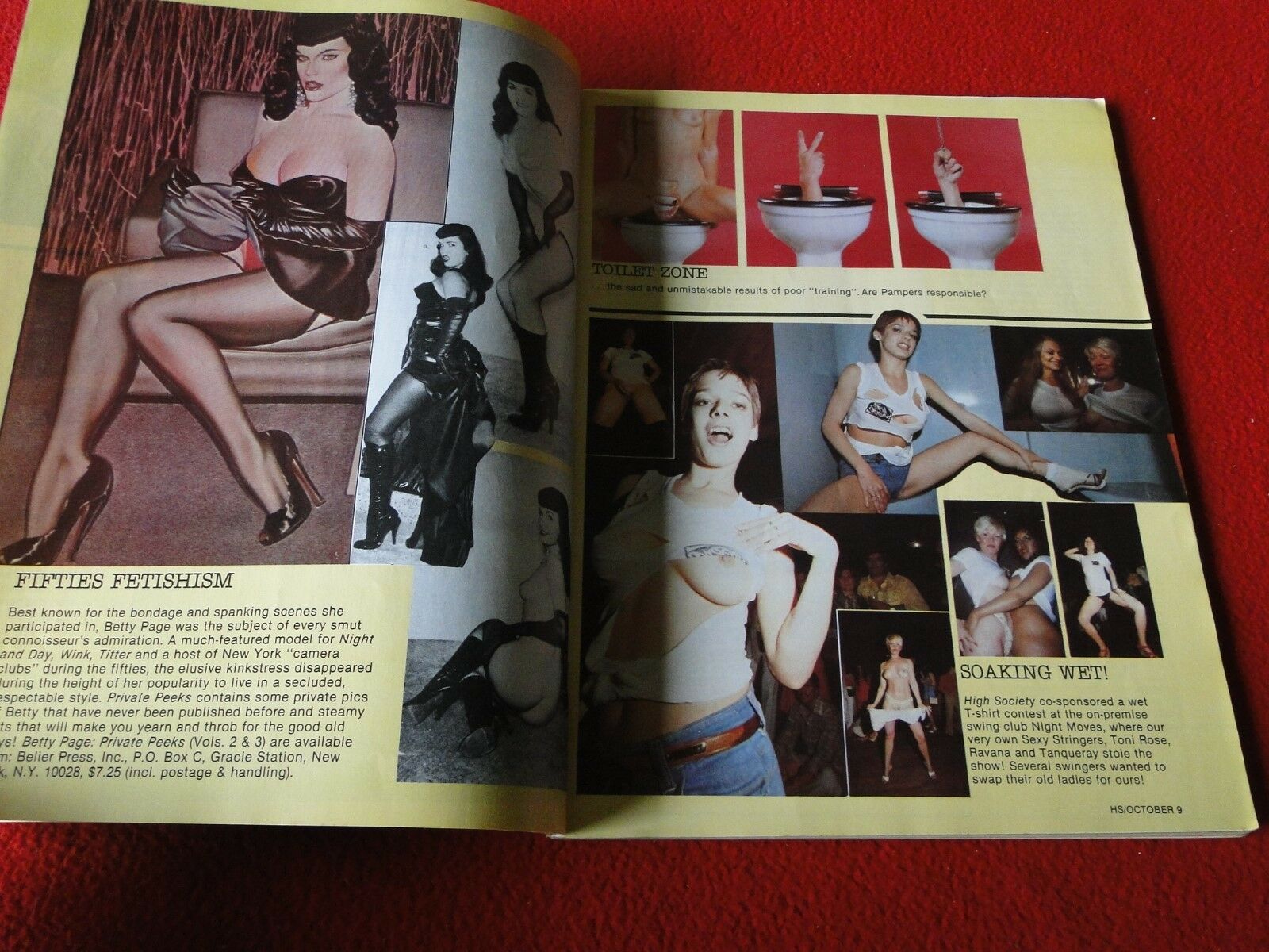 Vintage Nude Erotic Sexy Adult Magazine High Society October 1979 GG –  Ephemera Galore