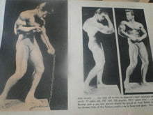 Load image into Gallery viewer, Muscle Power Bodybuilding Muscle Magazine Gay Interest Feb. 1951             G44
