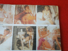 Load image into Gallery viewer, Vintage Large Semi-Nude Pinup Wall Calendar 1987 Touch of Silk SEALED 12 x 12  D
