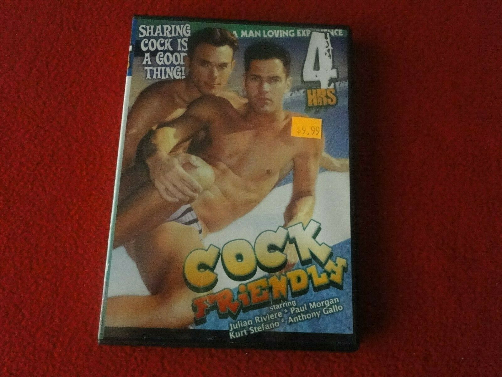 Vintage Adult All Male Gay Porn DVD XXX Cock Friendly Julian Riviere , –  Ephemera Galore