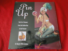 Load image into Gallery viewer, Vintage Semi-Nude Pinup Wall Calendar 1998 Pin Up SEALED 12 x 12               G
