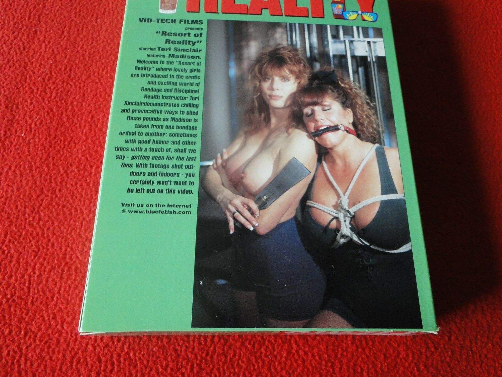 Vintage Adult XXX VHS Porn Tape Video Resort of Reality Tori Sinclair –  Ephemera Galore