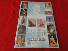 Load image into Gallery viewer, Vintage Semi-Nude Pinup Wall Calendar Dream Girls 17 x 12 SEALED               H
