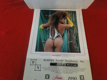 Load image into Gallery viewer, Vintage Semi-Nude Pinup Wall Calendar 1990 Playboy Robert Nash                 H
