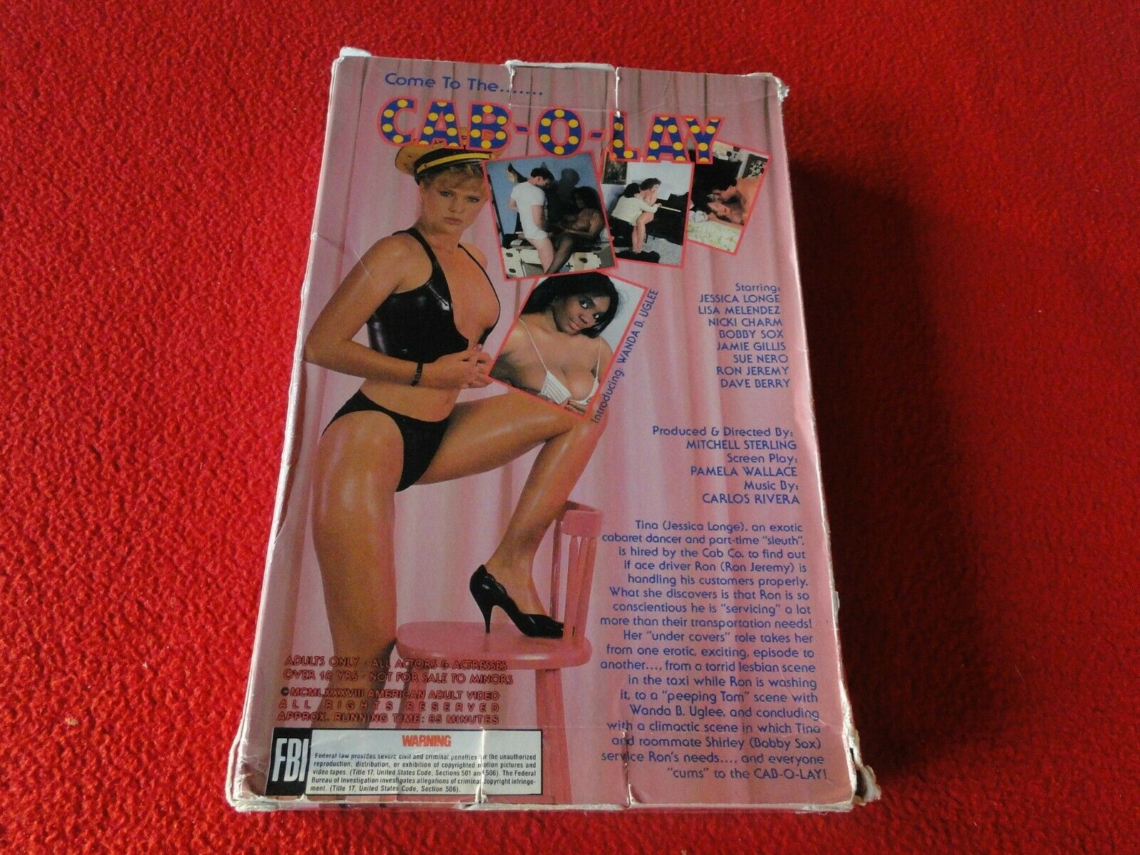 Vintage Adult XXX VHS Porn Tape Video 18 Y.O.+ Cab-O-Lay Jessica Longe –  Ephemera Galore