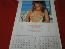 Load image into Gallery viewer, Vintage Semi-Nude Pinup Wall Calendar 1997 21 x 15                             H
