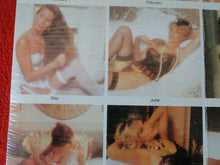 Load image into Gallery viewer, Vintage Large Semi-Nude Pinup Wall Calendar 1987 Touch of Silk SEALED 12 x 12  D
