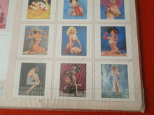 Load image into Gallery viewer, Vintage Large Semi-Nude Pinup Wall Calendar SEALED 12 x 12 PIn-Ups             C
