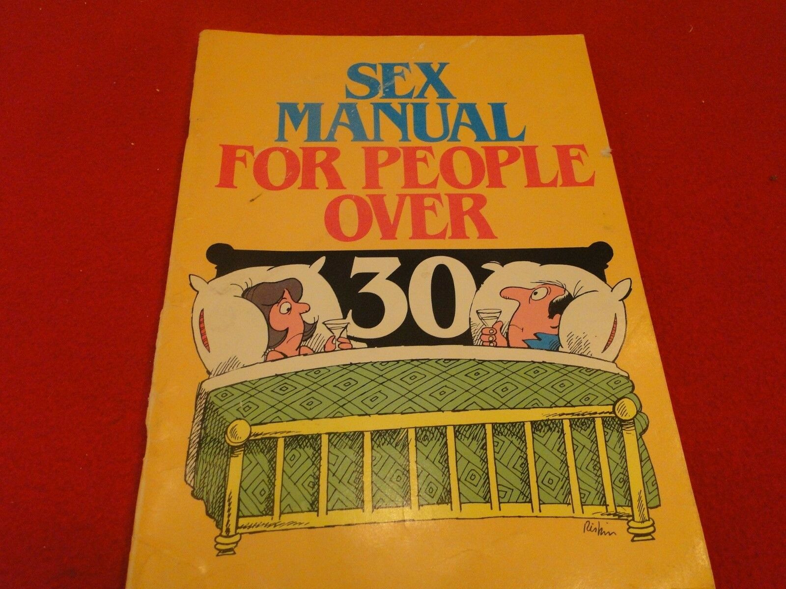 Vintage Nude Erotic Sexy Adult Magazine Sex Manual for People Over 30 FF