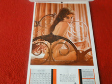 Load image into Gallery viewer, Vintage Semi-Nude Pinup Wall Calendar Playboy 1962 12 x 8                      H
