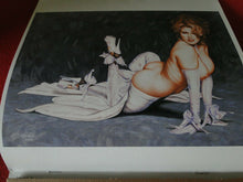 Load image into Gallery viewer, Vintage Large Semi-Nude Pinup Wall Calendar 1997 Olivia 12 x 12                E
