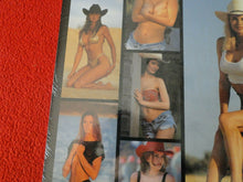 Load image into Gallery viewer, Vintage Large Semi-Nude Pinup Wall Calendar 1997 Texas Swimsuit SEALED 15 x 15 D
