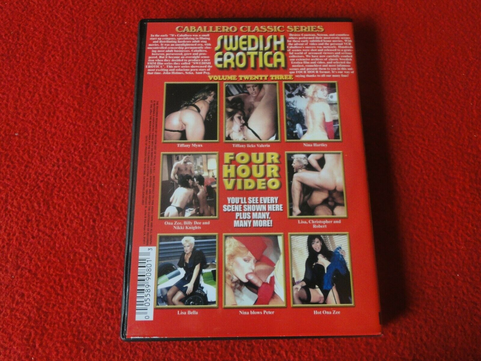 Vintage 18 Y.O. + Adult Erotic Sexy Porn XXX DVD Swedish Erotica Ona Z –  Ephemera Galore