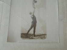 Load image into Gallery viewer, Vintage Original Gay Interest Muscle Men Acrobat Albumen Photograph            3
