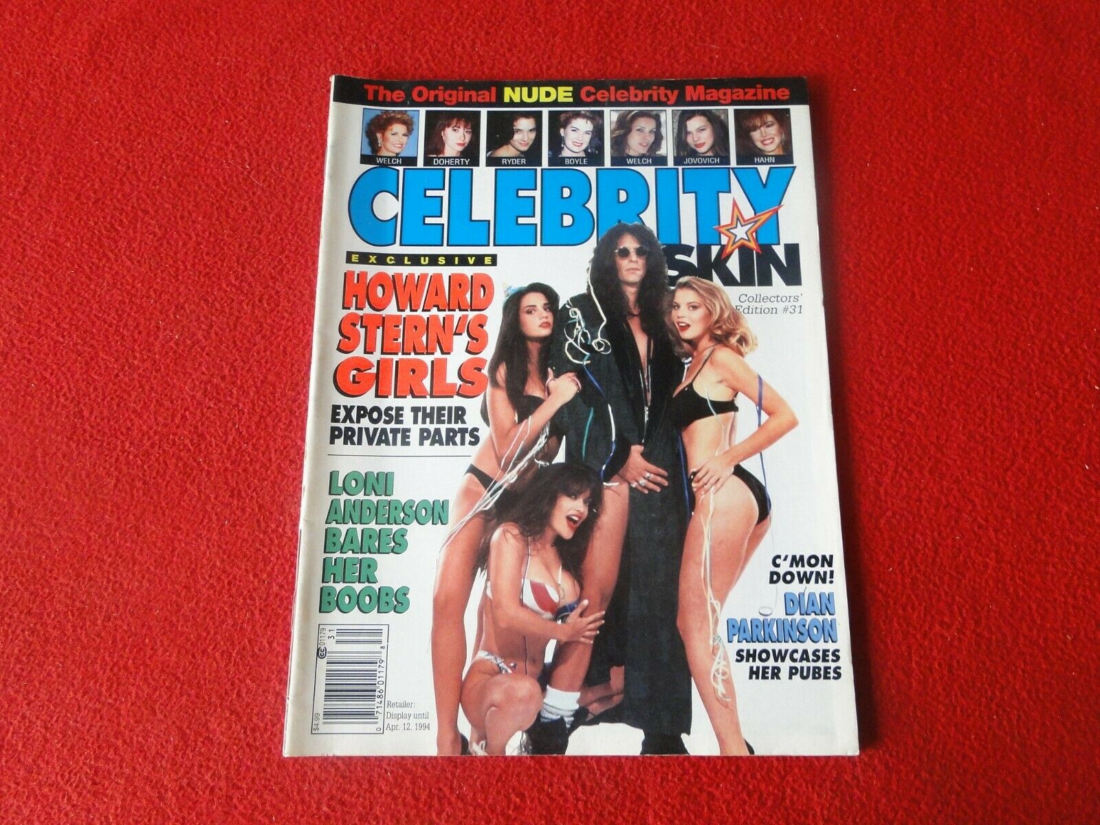 Vintage 18 YO + Erotic Sexy Adult Magazine Celebrity Sleuth 1994 82