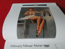 Load image into Gallery viewer, Vintage Large Semi-Nude Pinup Wall Calendar 1997 American Pin-Up Taschen       C
