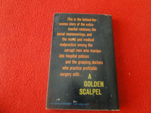 Load image into Gallery viewer, Vintage Sexy Erotic Adult Paperback Book/ Novel The Golden Scalpel             A
