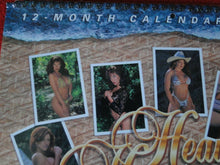 Load image into Gallery viewer, Vintage Large Semi-Nude Pinup Wall Calendar 1999 Heavenly Hispanic SEALED      E
