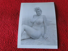 Load image into Gallery viewer, Vintage Nude Erotic Pinup Silver Gelatin Photo Virginia Bell             A76E
