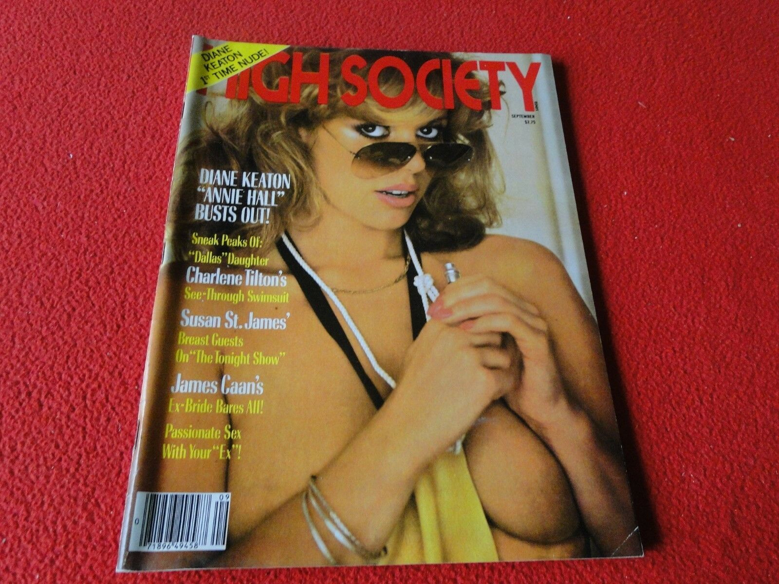 Vintage Nude Erotic Sexy Adult Magazine High Society September 1980 GG –  Ephemera Galore