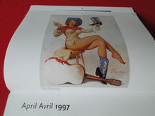 Load image into Gallery viewer, Vintage Large Semi-Nude Pinup Wall Calendar 1997 American Pin-Up Taschen       C
