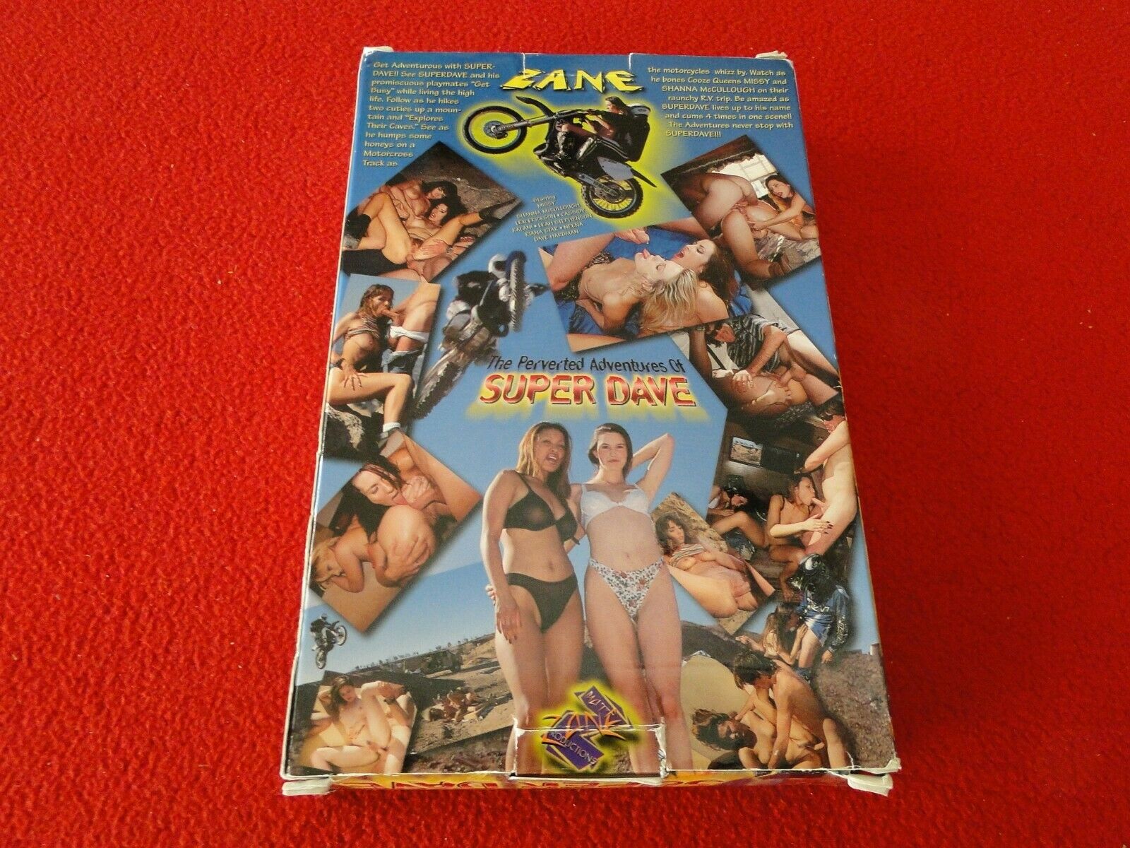 Vintage Adult XXX VHS Porn Tape Video 18 Y.O. + Super Dave CE – Ephemera  Galore