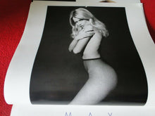 Load image into Gallery viewer, Vintage Large Semi-Nude Pinup Wall Calendar 1997 Claudia Schiffer 12 x 12      E
