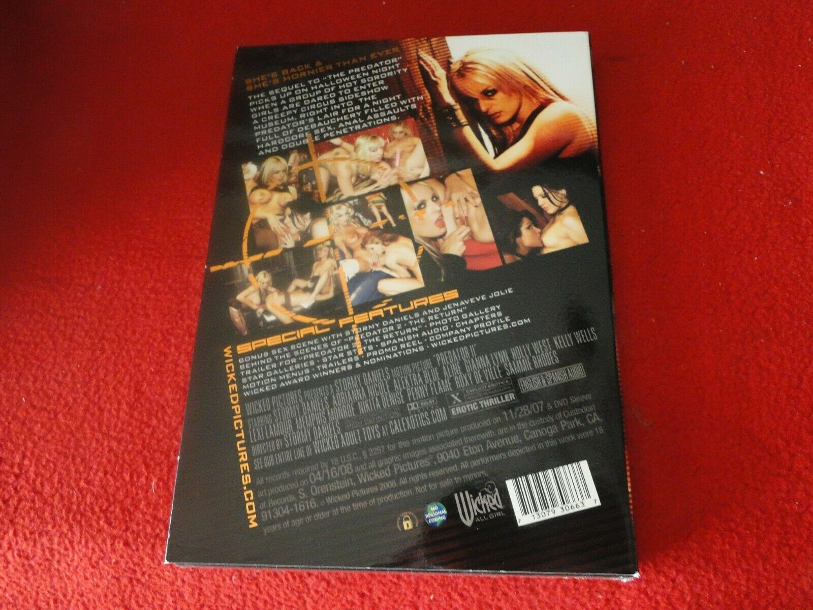 Vintage 18 Y.O. + Adult Erotic Sexy Porn XXX DVD Stormy Daniels Predat –  Ephemera Galore