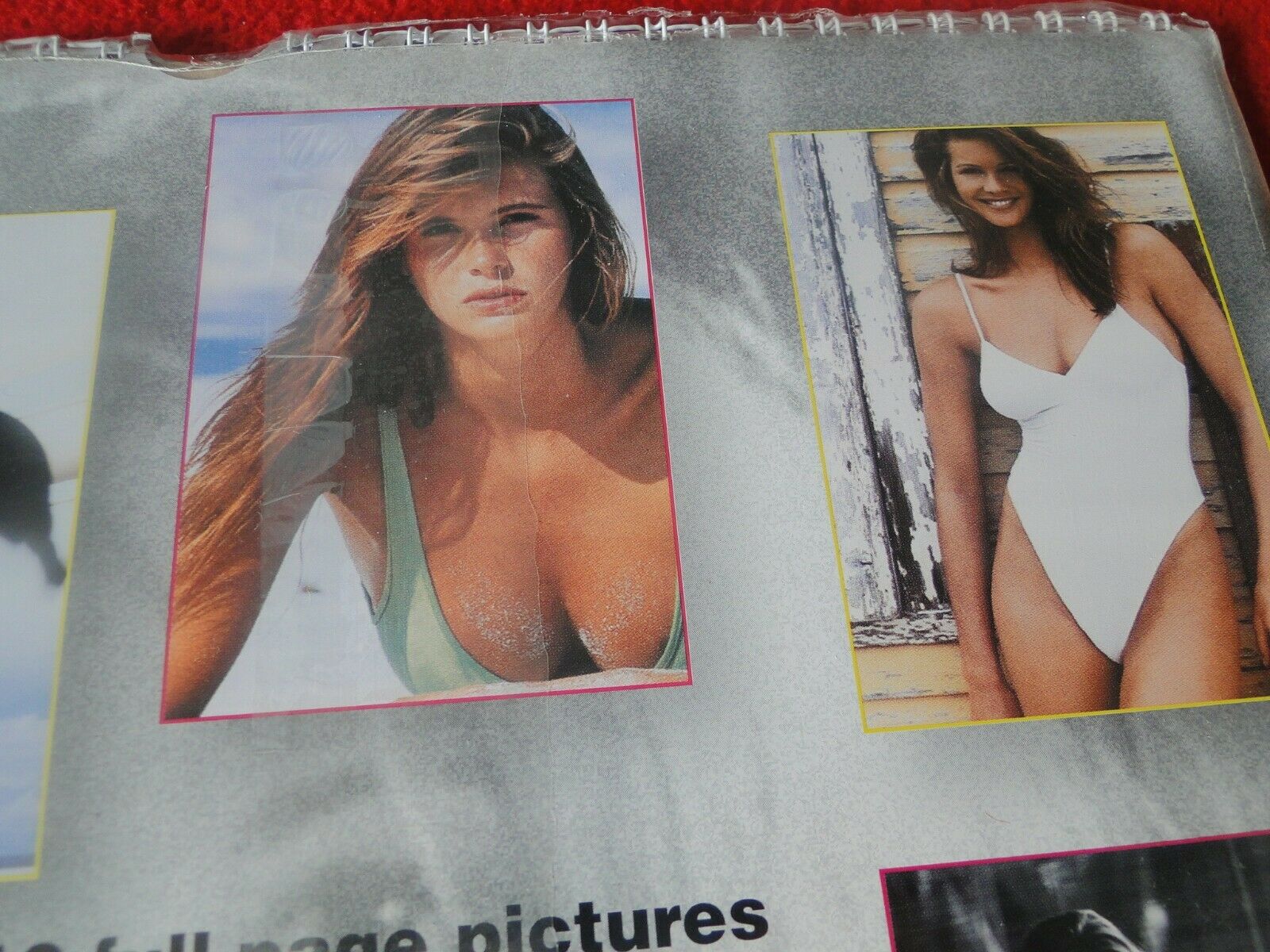 Vintage Semi-Nude Pinup Wall Calendar 1999 Elle Macpherson 16 x 12 SEA –  Ephemera Galore