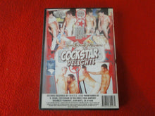 Load image into Gallery viewer, Vintage Adult All Male Gay Porn DVD XXX Cock Star Delights 6 Hours            ++
