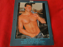 Load image into Gallery viewer, Vintage 18 Year Old + Sexy Erotic Gay Adult Calendar Fox Studio 1989          G2
