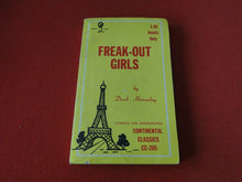 Load image into Gallery viewer, Vintage Sexy Erotic Adult Paperback Book/ Novel Freak-Out Girls                6
