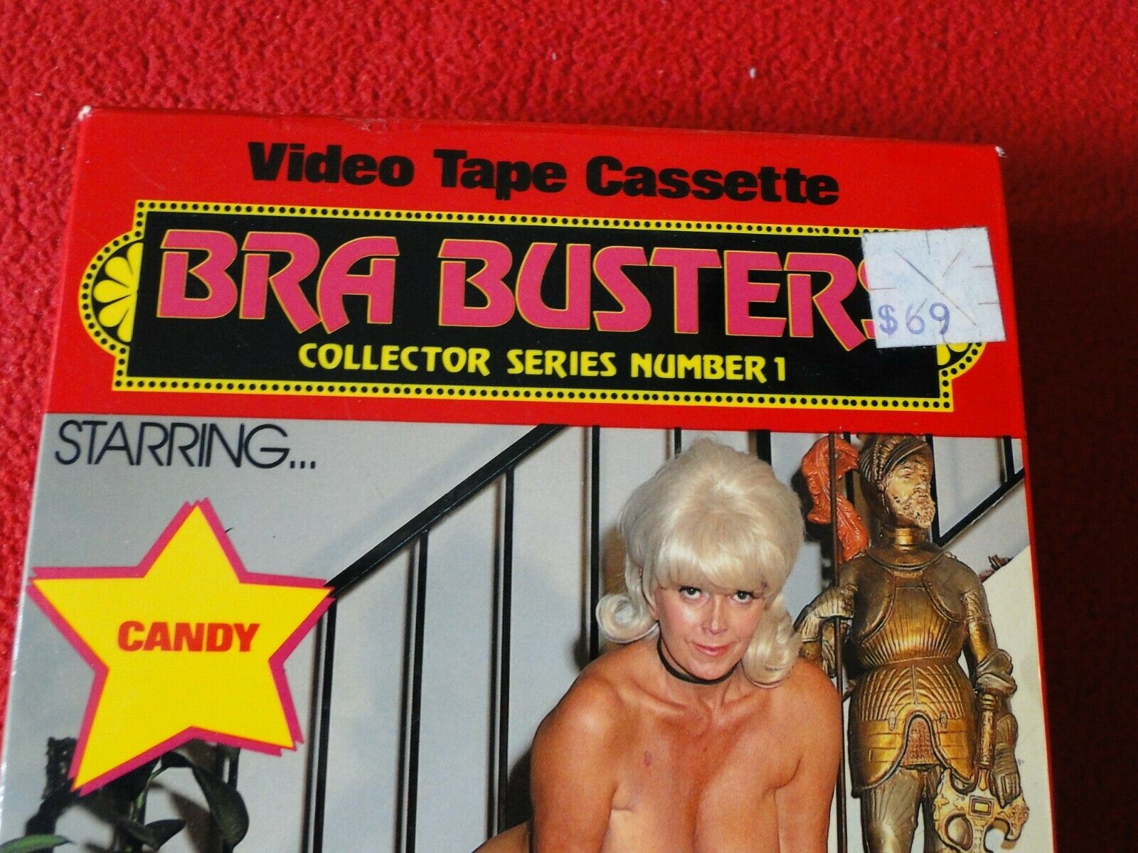 Vintage Adult XXX VHS Porn Tape Video 18 Y.O. + Bra Busters Candy Samp –  Ephemera Galore