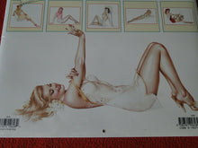 Load image into Gallery viewer, Vintage Large Semi-Nude Pinup Wall Calendar 1995 1940&#39;s Pin-Up SEALED 12 x 12  E
