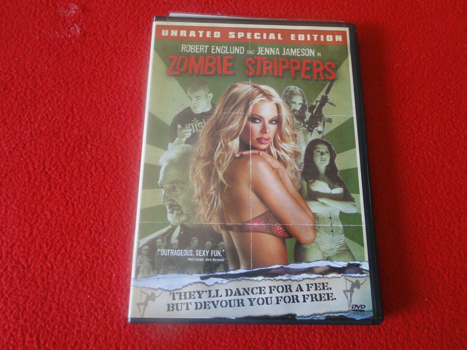 Vintage Adult Erotic Sexy Fetish BDSM DVD Zombie Strippers Jenna James –  Ephemera Galore