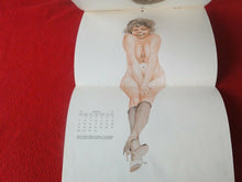 Load image into Gallery viewer, Vintage Semi-Nude Pinup Wall Calendar The Maidens 1965                         H
